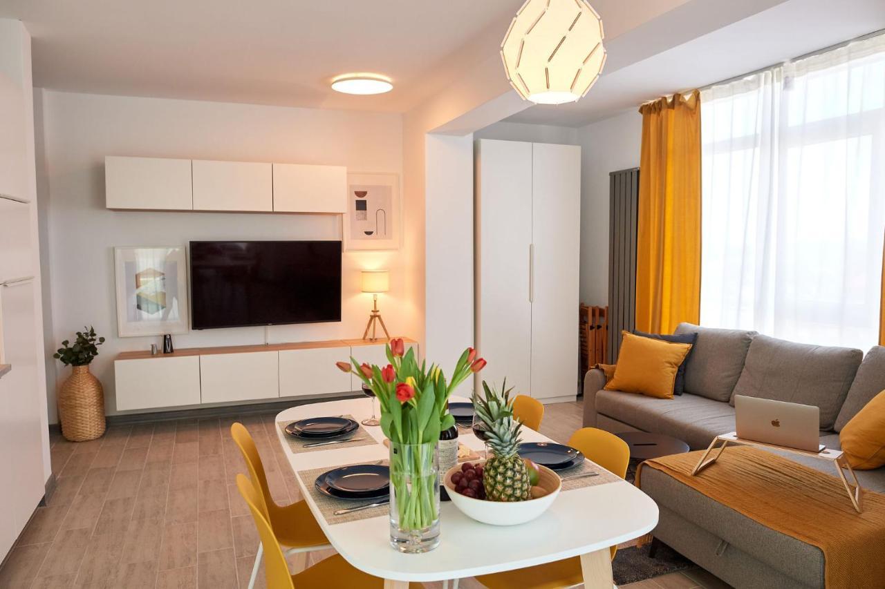 Fineloft Sea View Apartment-Spa N Pools Beach Resort Năvodari Esterno foto